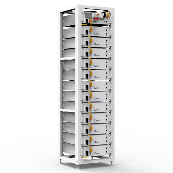 Deye Rack-Mounted High-Voltage Battery (LiFePO₄) – 61.44kWh System - Image 3