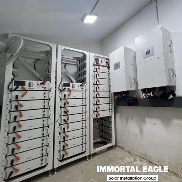 Deye Rack-Mounted High-Voltage Battery (LiFePO₄) – 61.44kWh System - Image 4