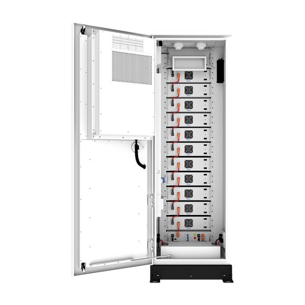 Deye FH-60 Batttery cabinets, 60kwh batttery bank with IP55 enclosure, cooling and fire supression system. - Image 3
