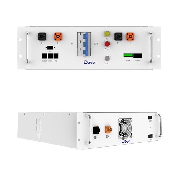 Deye FH-60 Batttery cabinets, 60kwh batttery bank with IP55 enclosure, cooling and fire supression system. - Image 4