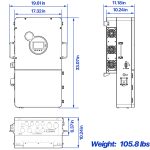 SRNE HEBP48120U240-Pro 12kwh Three-Phase Hybrid Inverter - Image 4