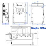 Sol-Ark 12K-2P 12kwh Residential Hybrid Inverter - Image 3