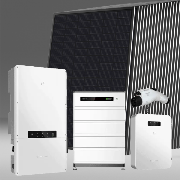 12.8 KWH Solar Storage System - (GW11K4-ES-US20)(GW-Lynx Home FH)(ABD)(STS-410P-54DD)- Small to Medium Solar System - Image 1