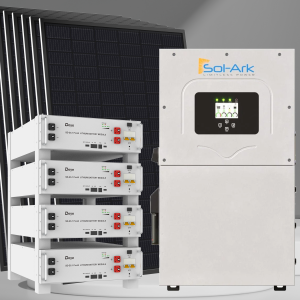20 KWH Solar Storage System - (Sol-Ark-15K-2P)(SE-G5.1 Pro-B)(STS-410P-54DD)- Small to Medium Solar System