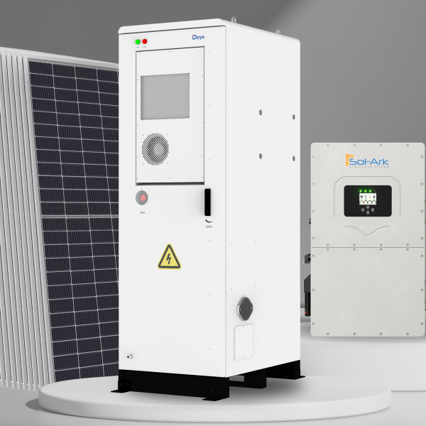 60 KWH Solar Storage System - (30K-3P-208V)(GE-FH60)(STS-550P-72BB)- C&I Solar System - Image 1